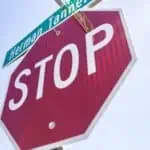stop sign - warning sign